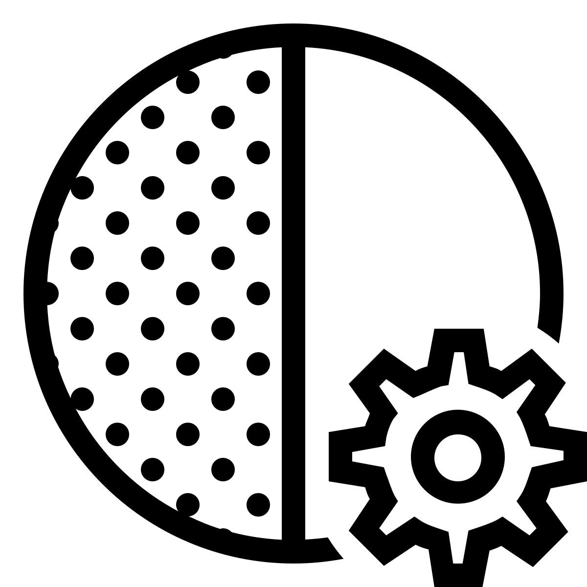 ios 17 outlined style 自动对比度 icon