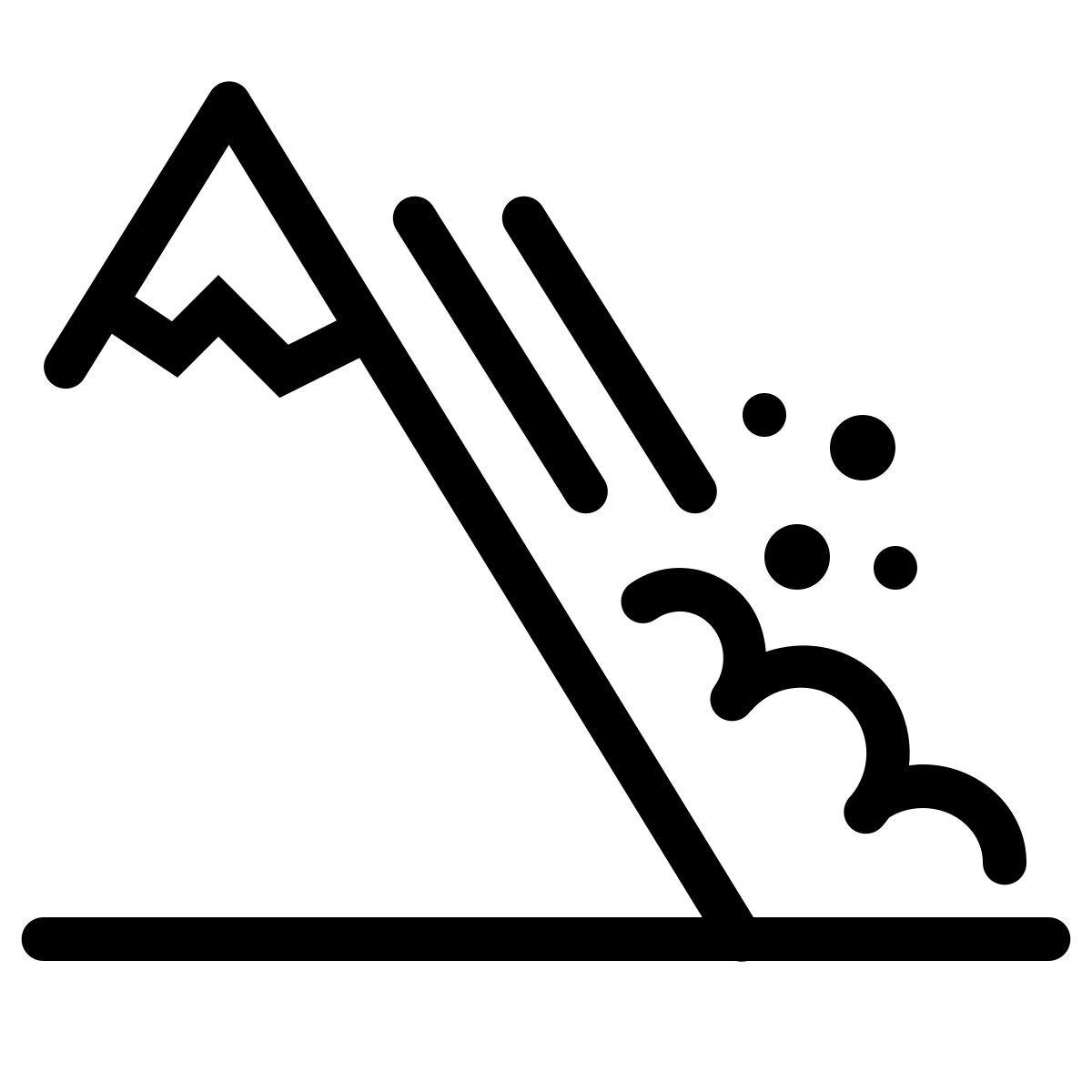 ios 17 outlined style avalancha icon