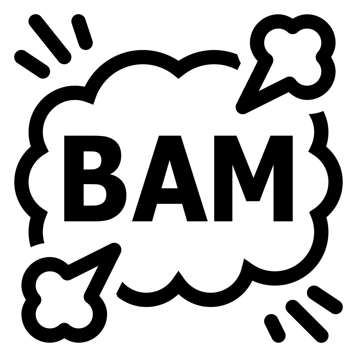 ios 17 outlined style bam icon