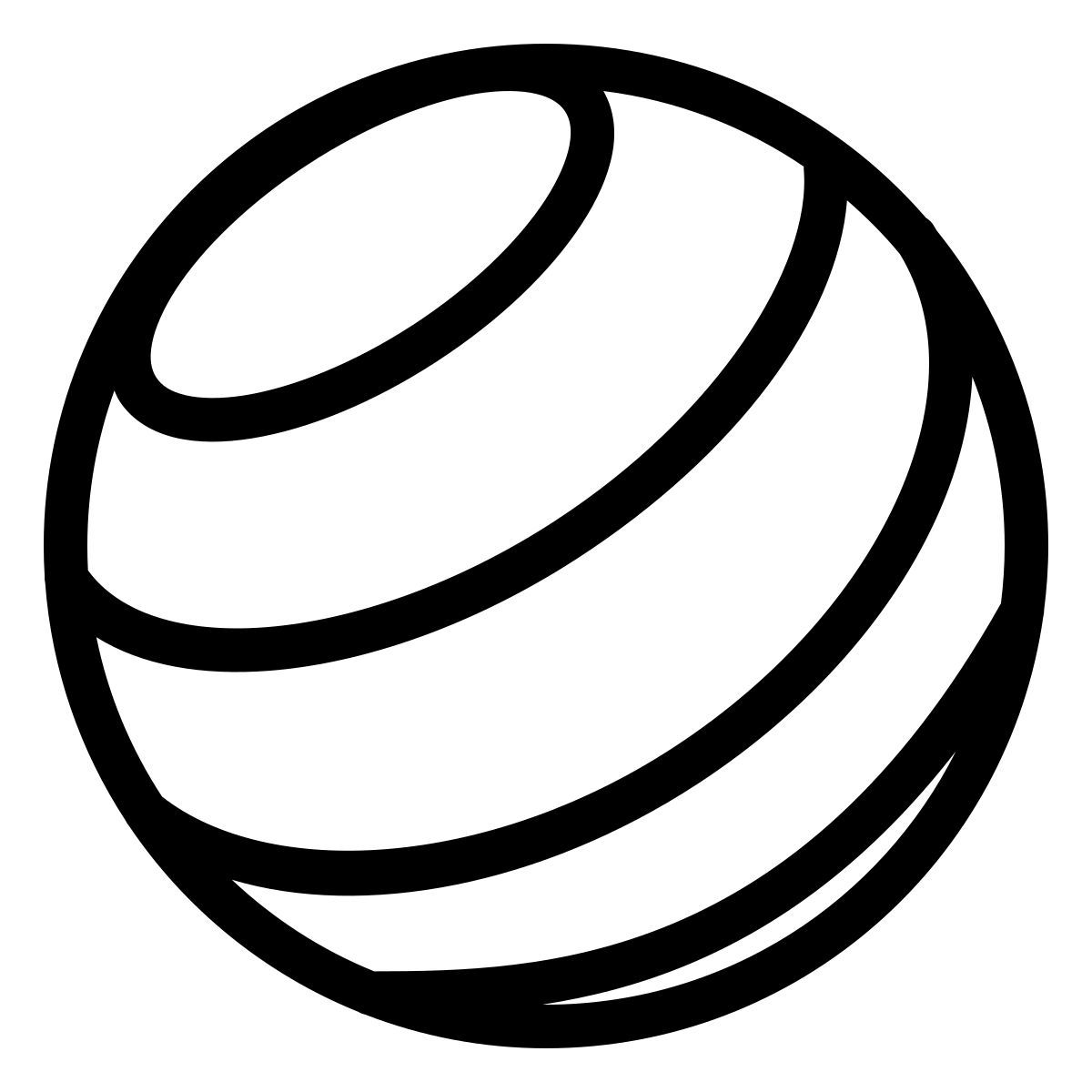 ios 17 outlined style beeline icon