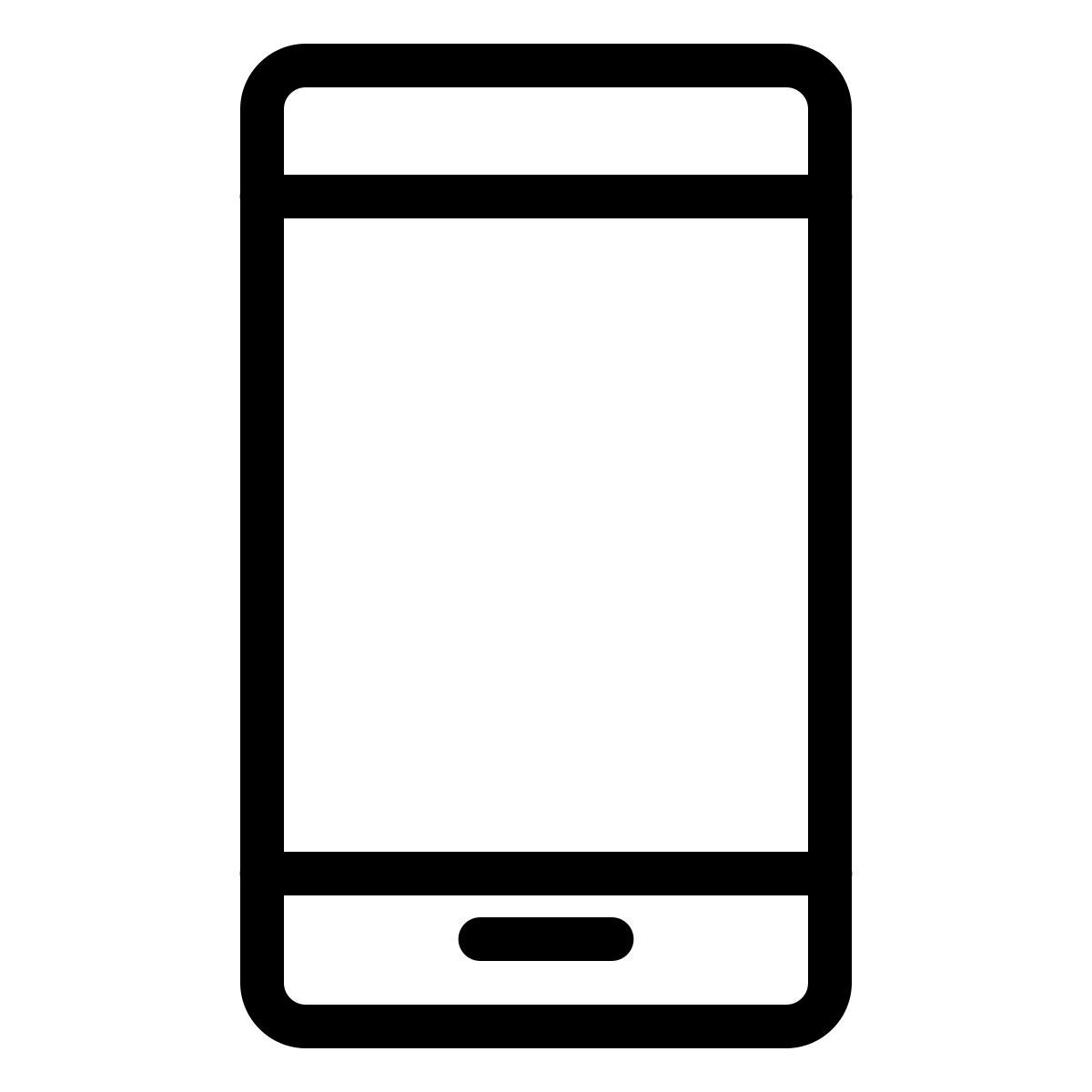 ios 17 outlined style téléphone cassé icon