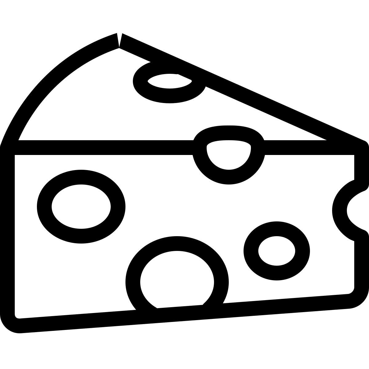 ios 17 outlined style queso icon