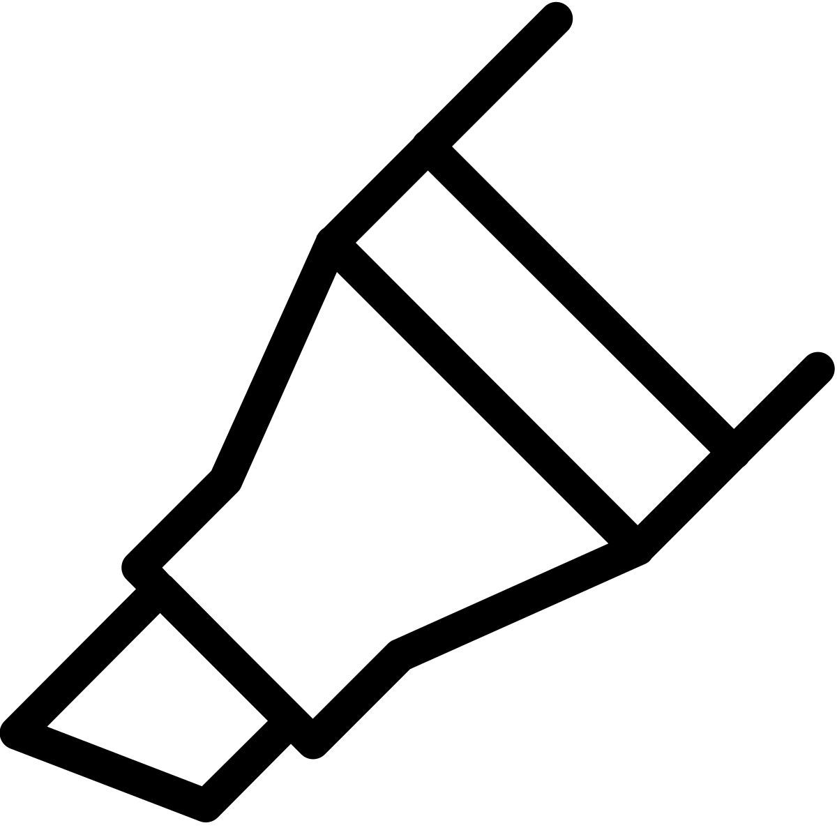 ios 17 outlined style chisel tip marker icon