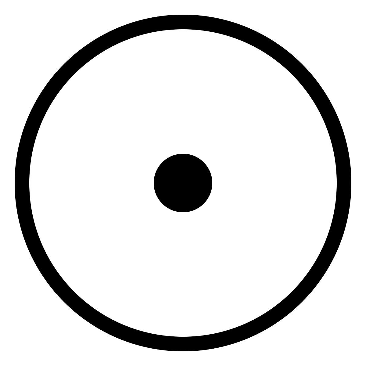 ios 17 outlined style select icon