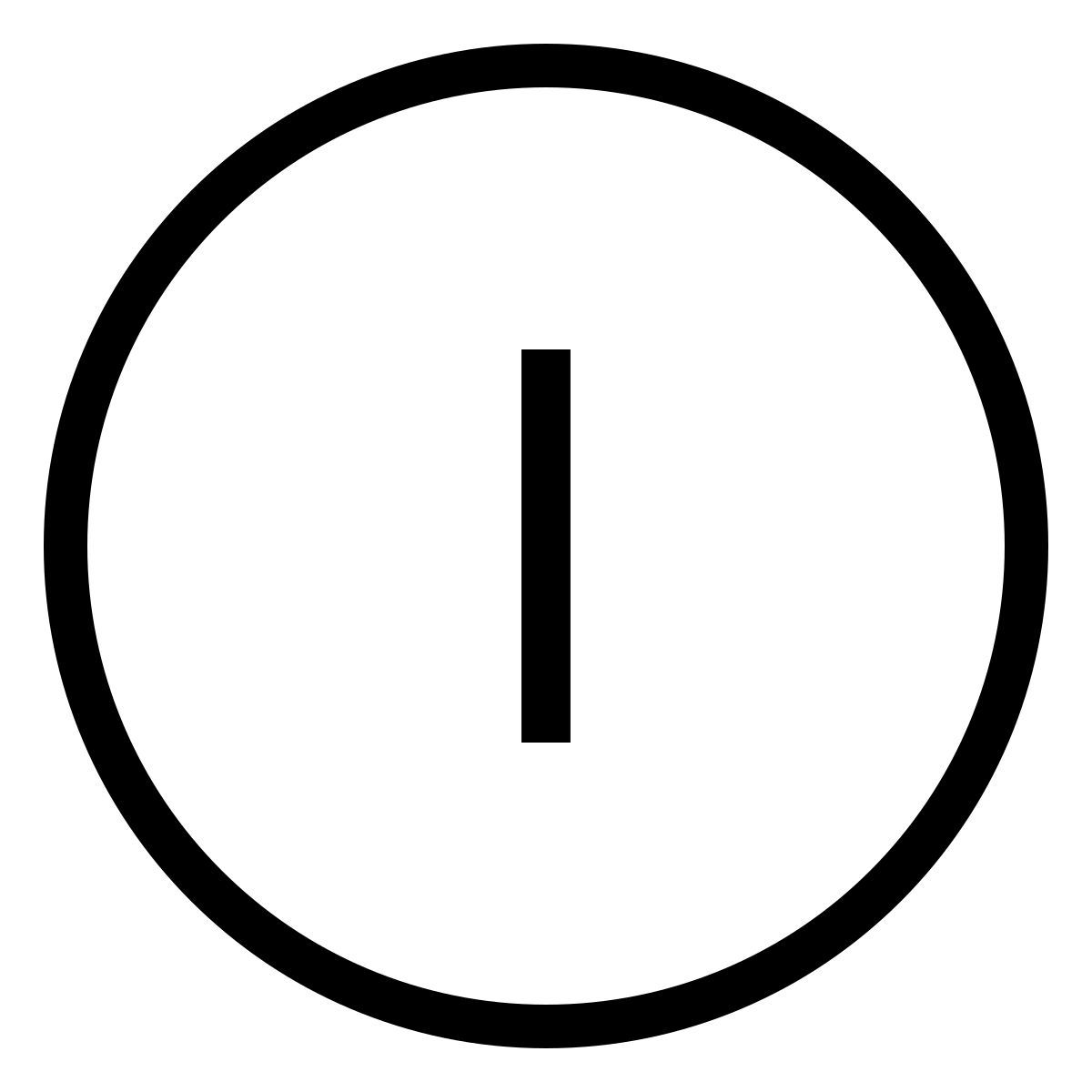 ios 17 outlined style eingekreist ich icon