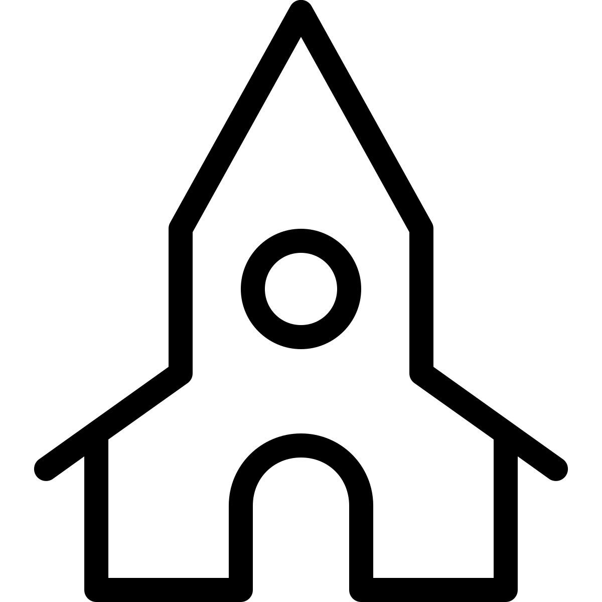 ios 17 outlined style stadtkirche icon