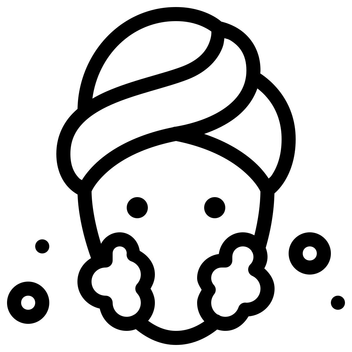 ios 17 outlined style limpieza icon