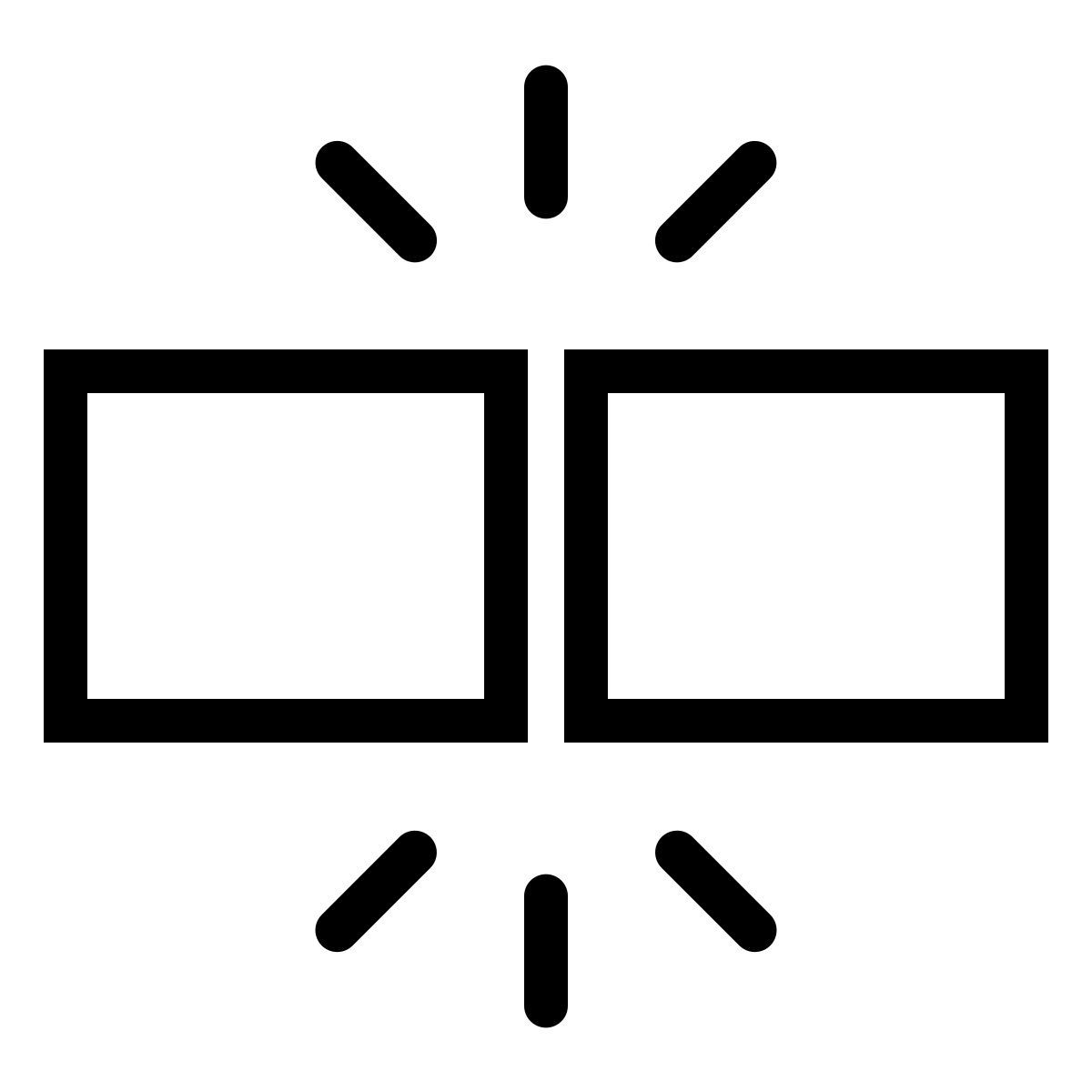 ios 17 outlined style clip snap icon