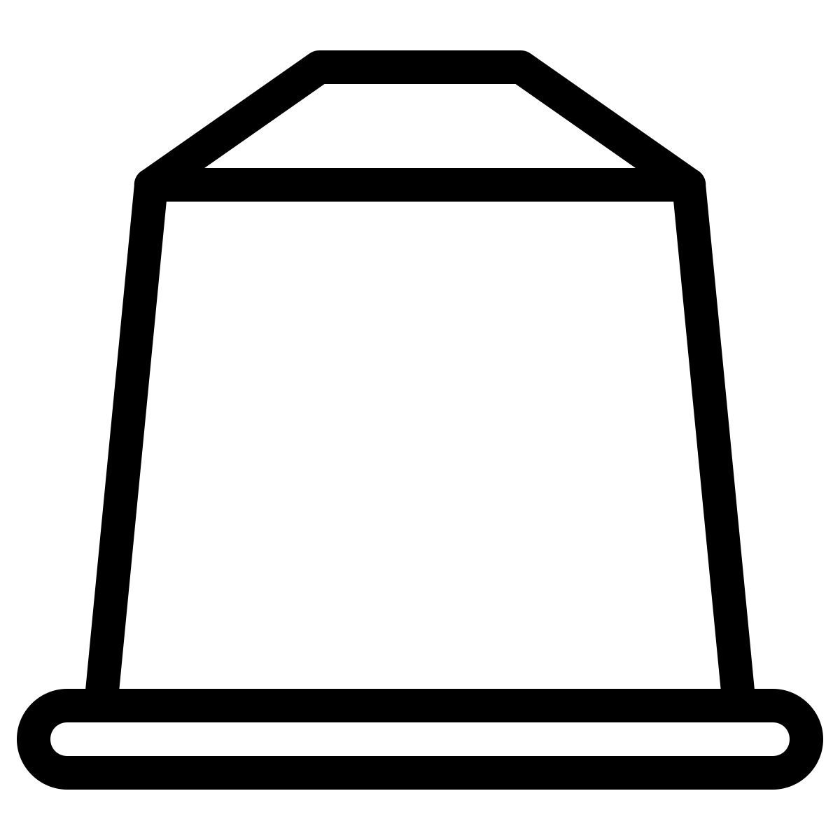 ios 17 outlined style cápsula de café icon