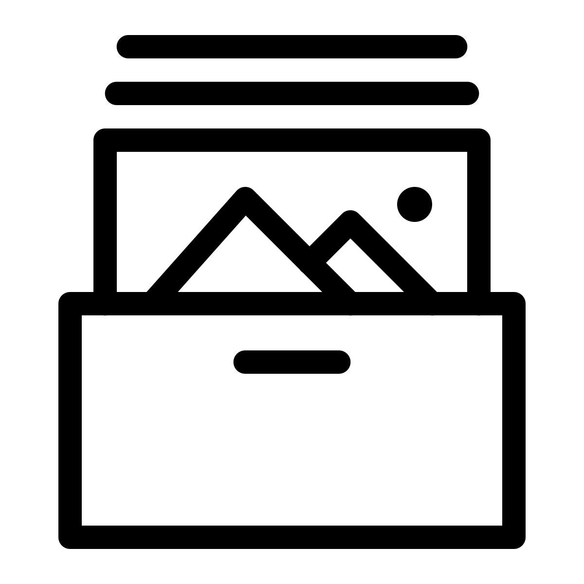 ios 17 outlined style collectibles icon