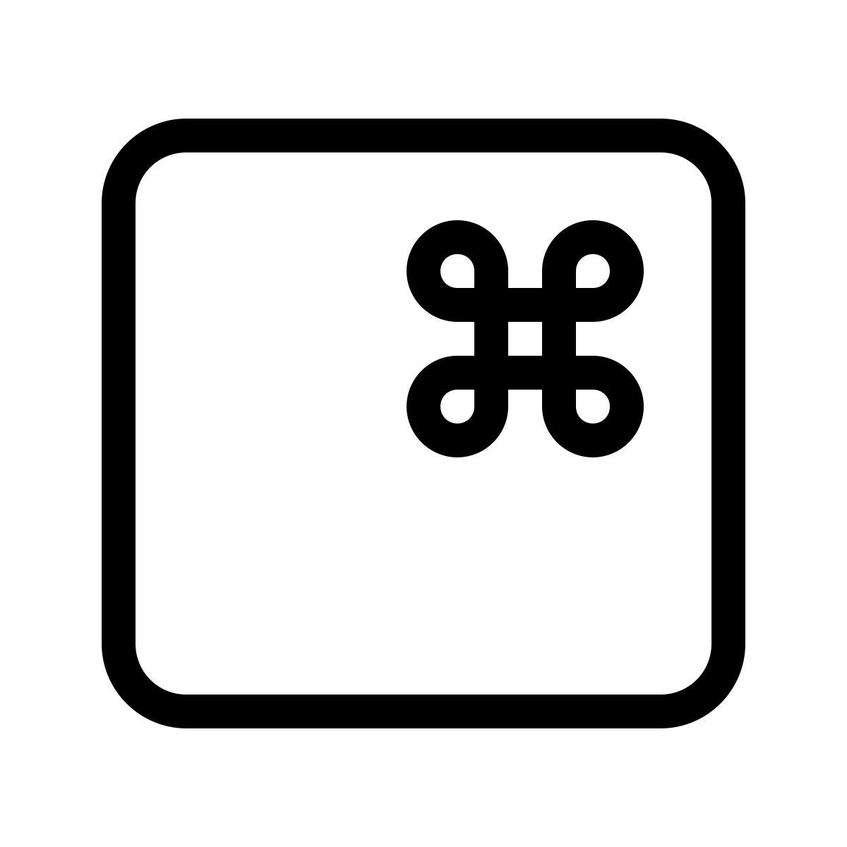 ios 17 outlined style befehl icon