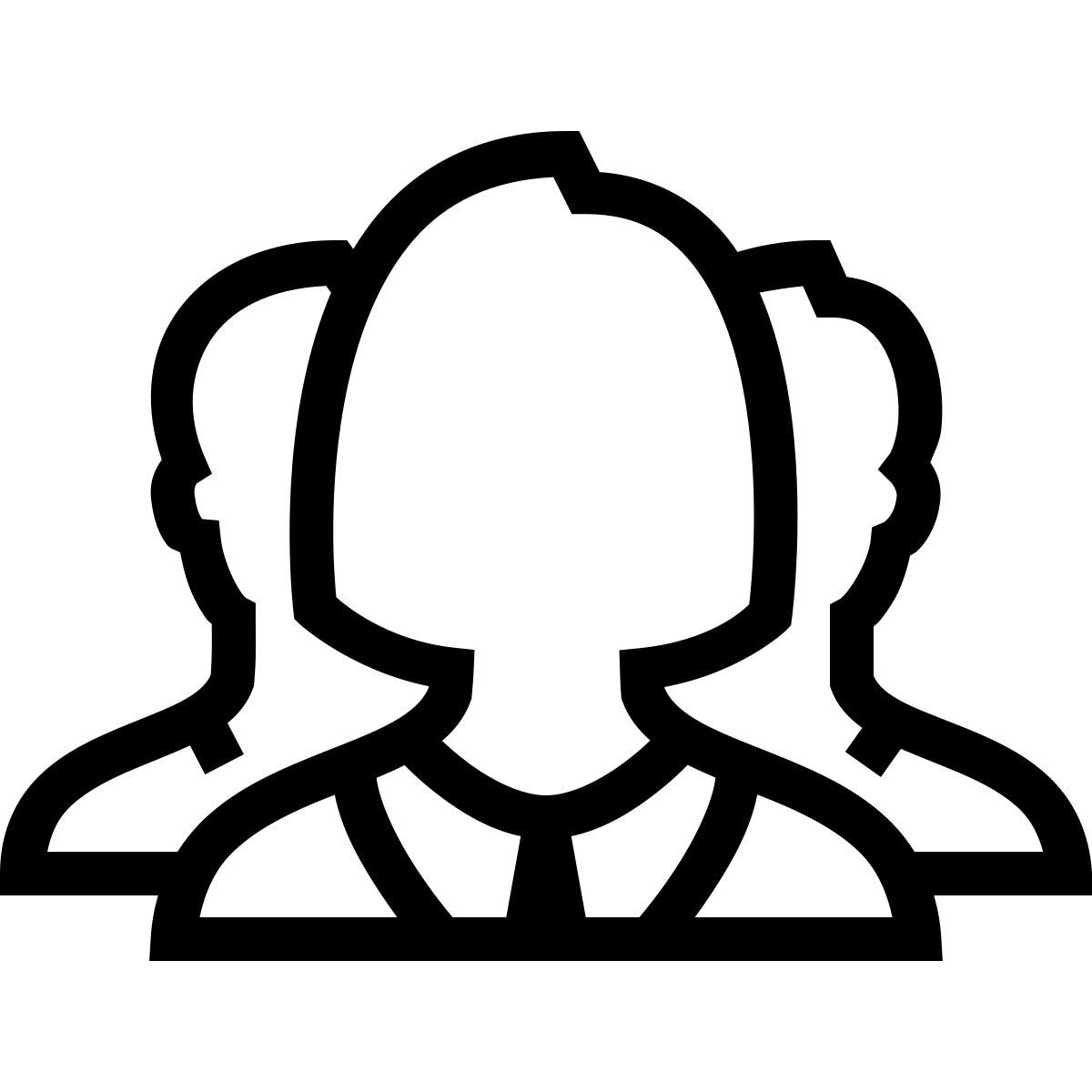 ios 17 outlined style administración de explotación comercial icon