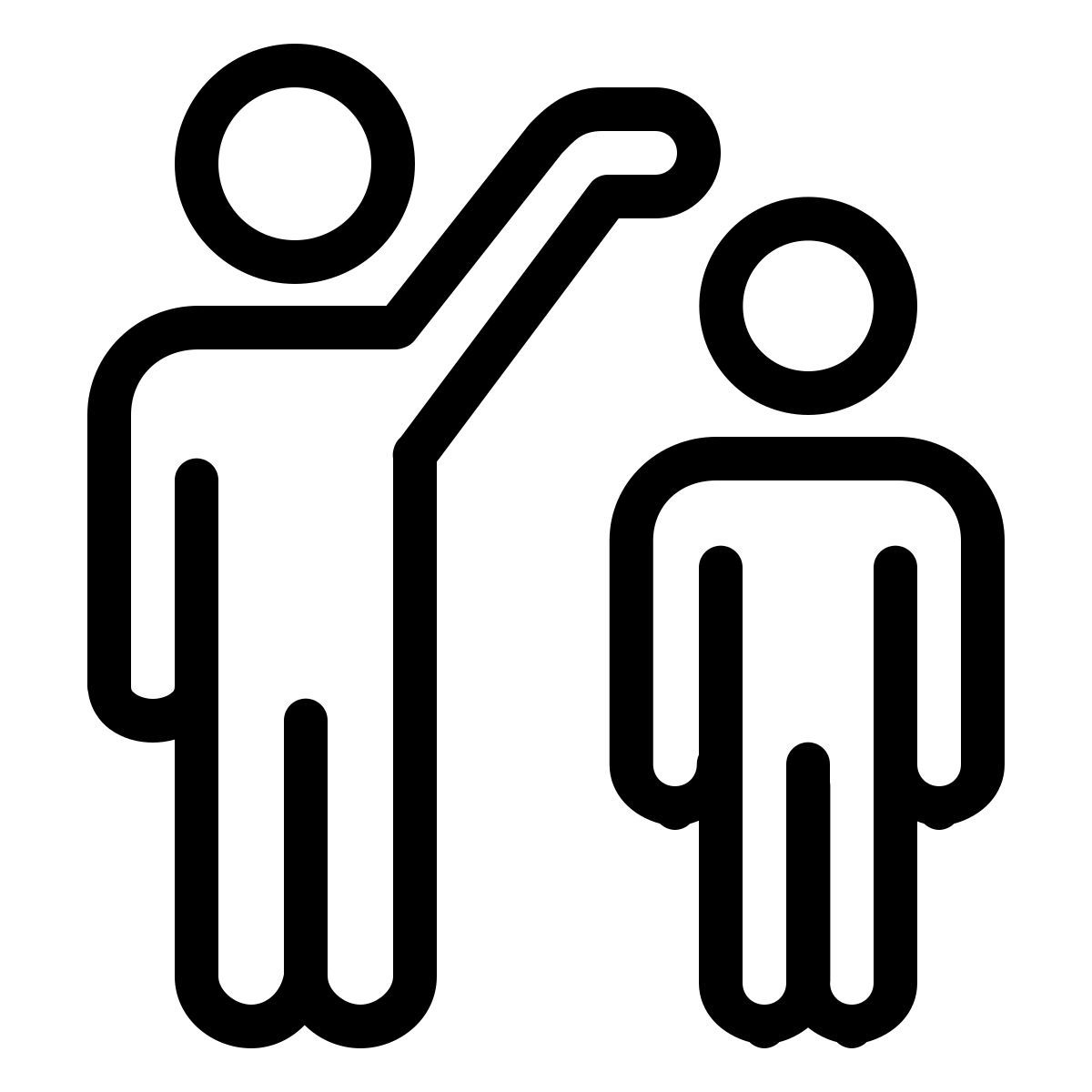 ios 17 outlined style höhen vergleichen icon