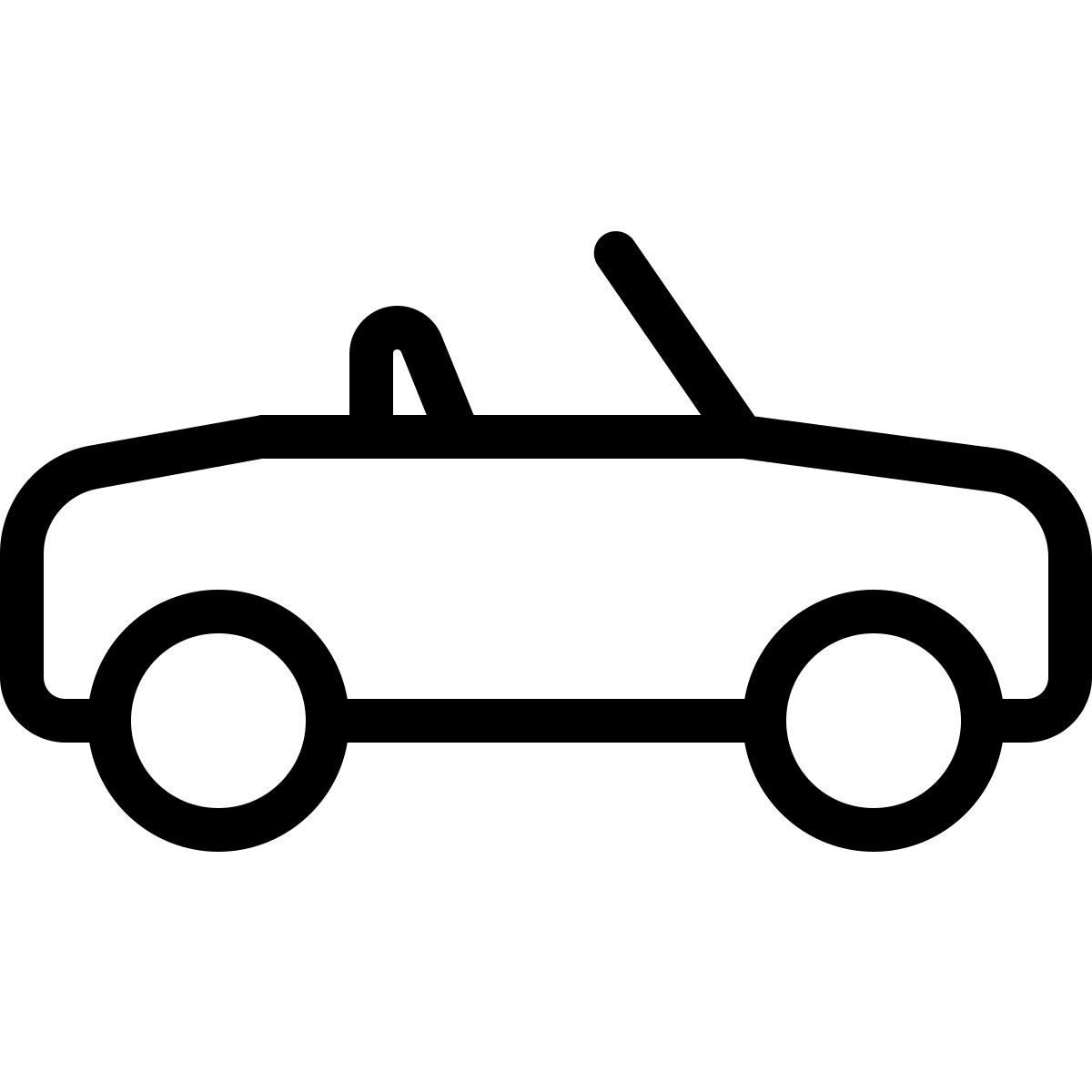 ios 17 outlined style convertible icon