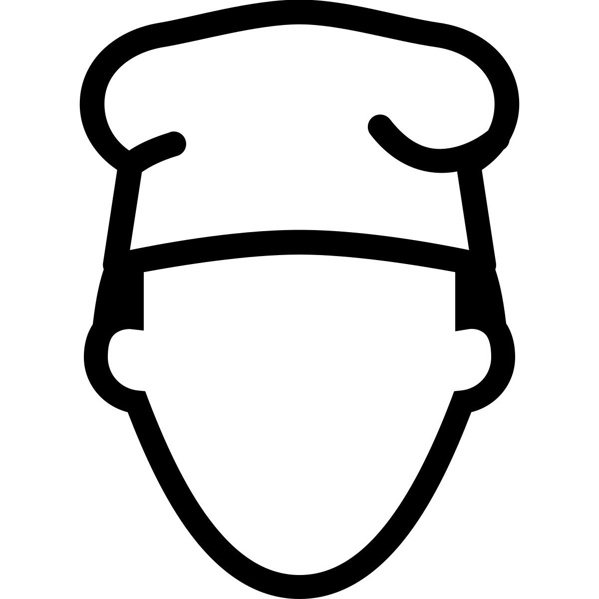 ios 17 outlined style chef icon