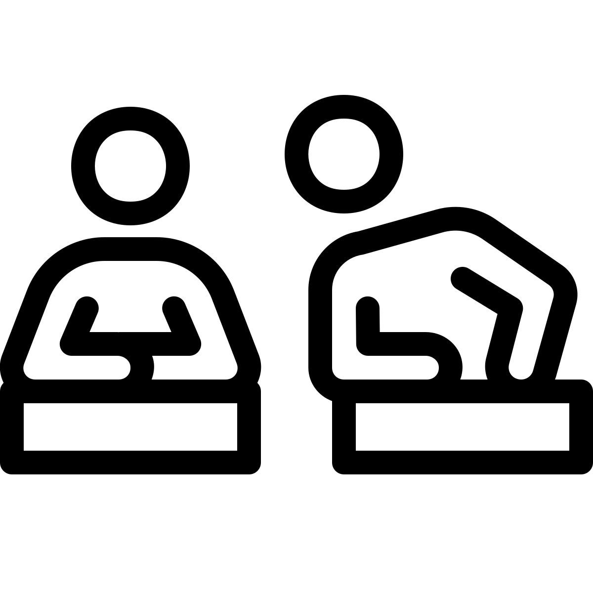 ios 17 outlined style 카피오프 icon