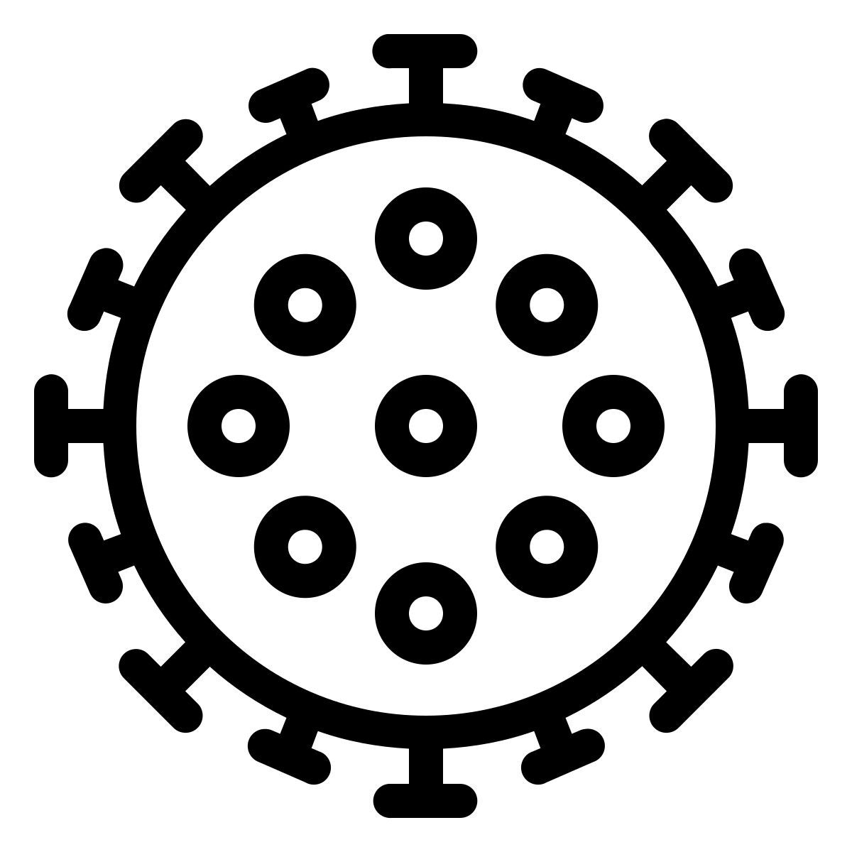 ios 17 outlined style corona icon