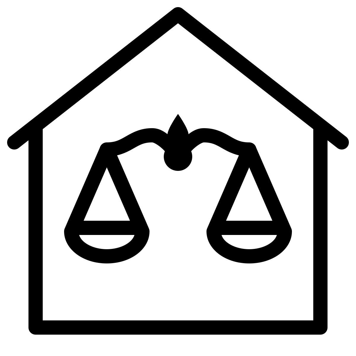 ios 17 outlined style palacio de justicia icon