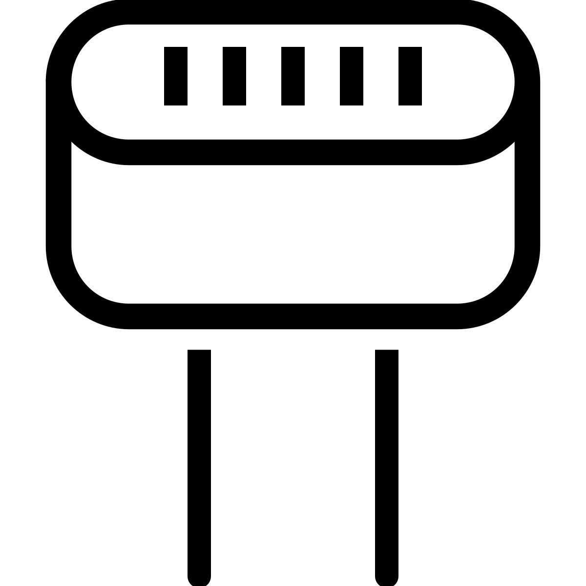 ios 17 outlined style oscillator icon