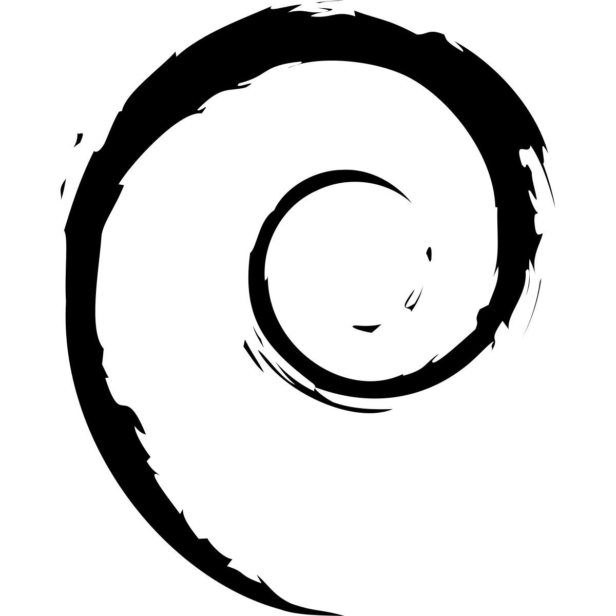 ios 17 outlined style debian icon