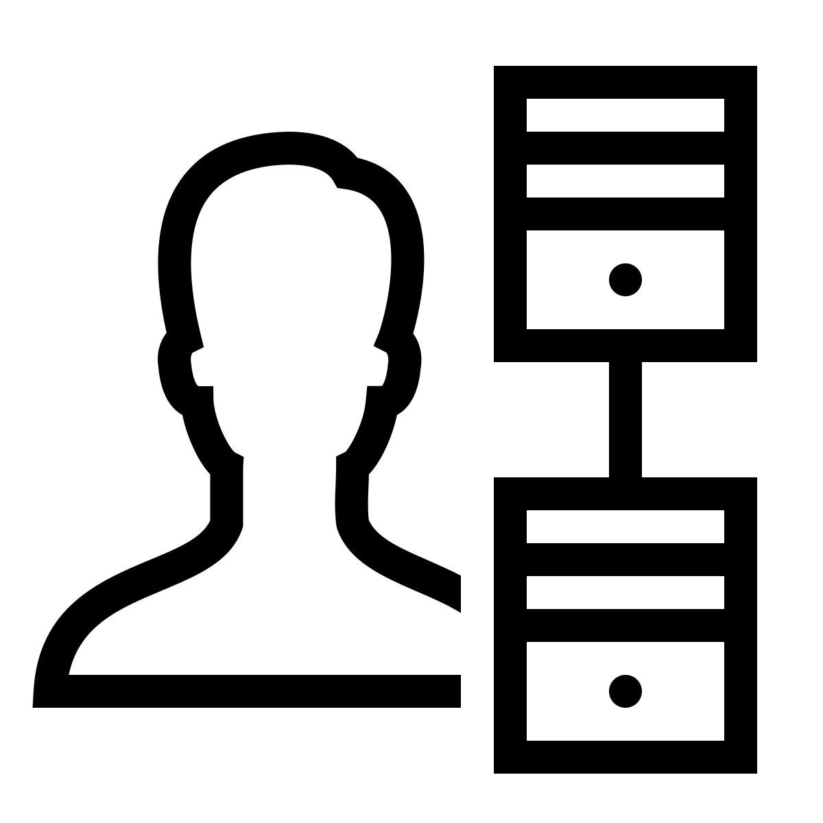 ios 17 outlined style entwickler icon