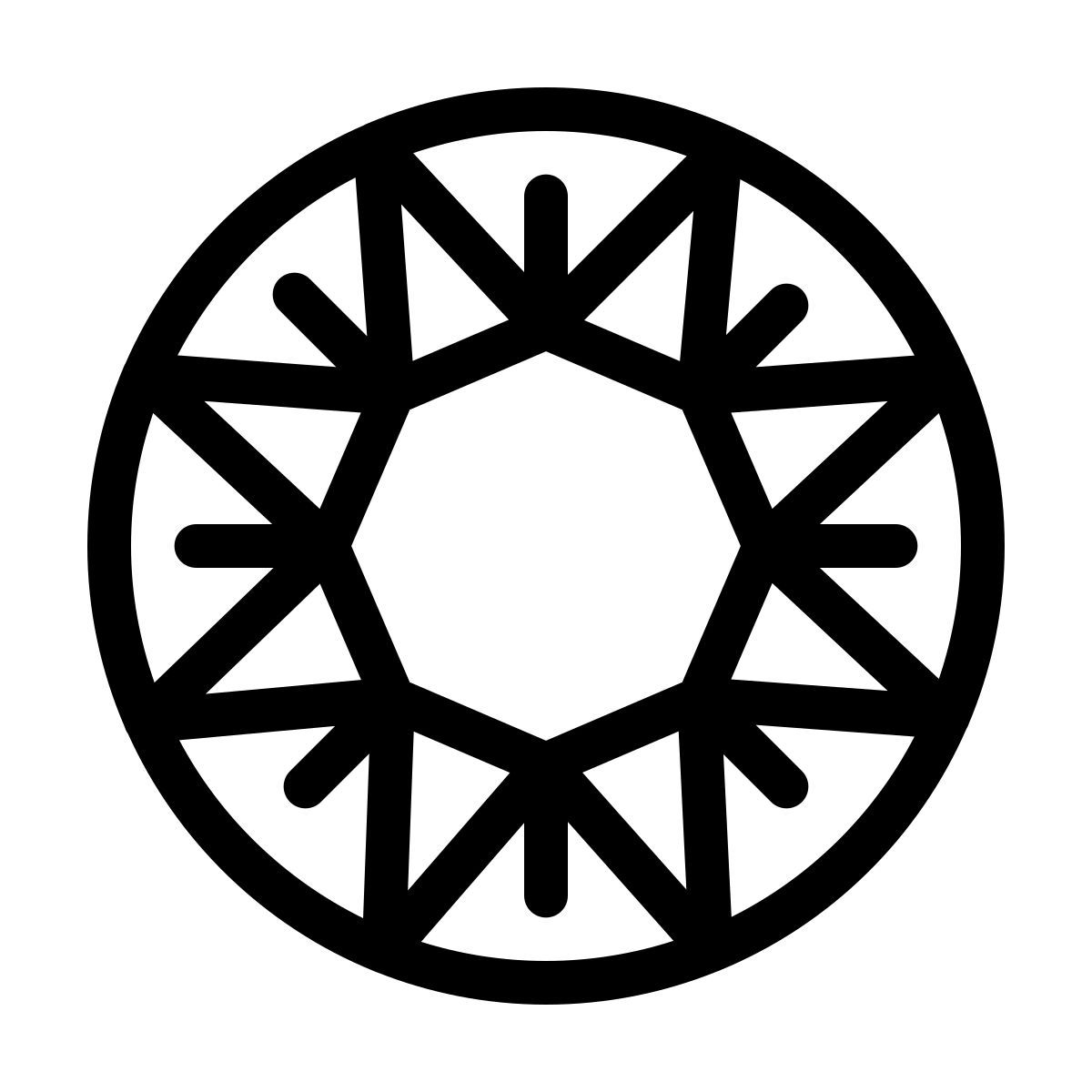 ios 17 outlined style 钻石 icon