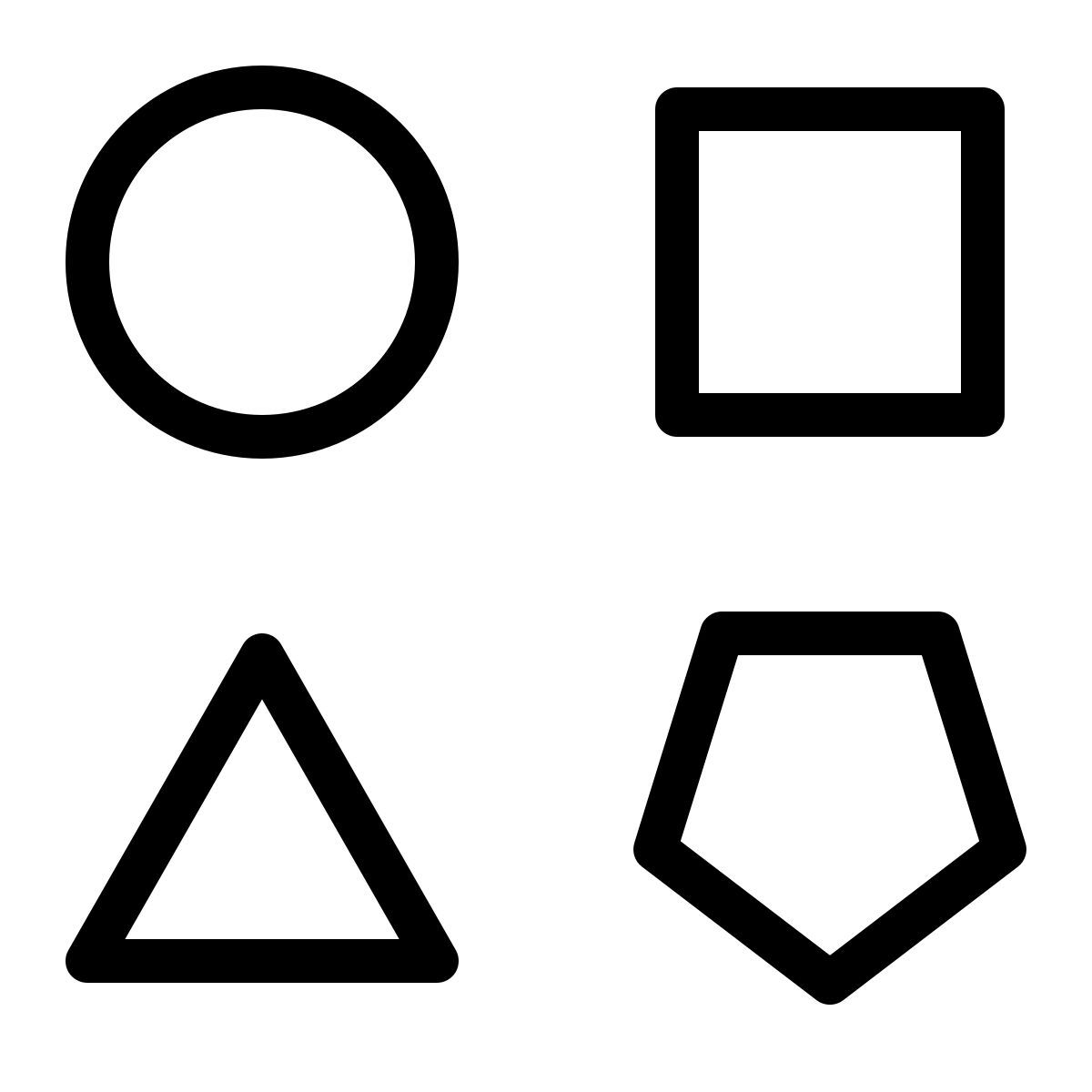 ios 17 outlined style diversidad icon