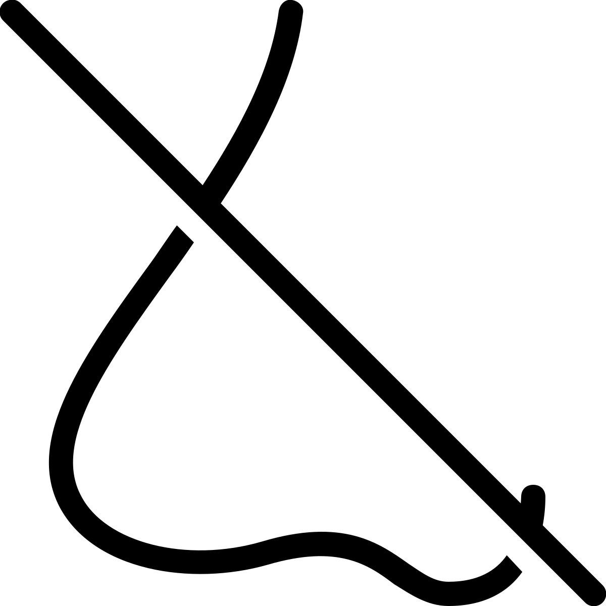 ios 17 outlined style ne pas inhaler icon