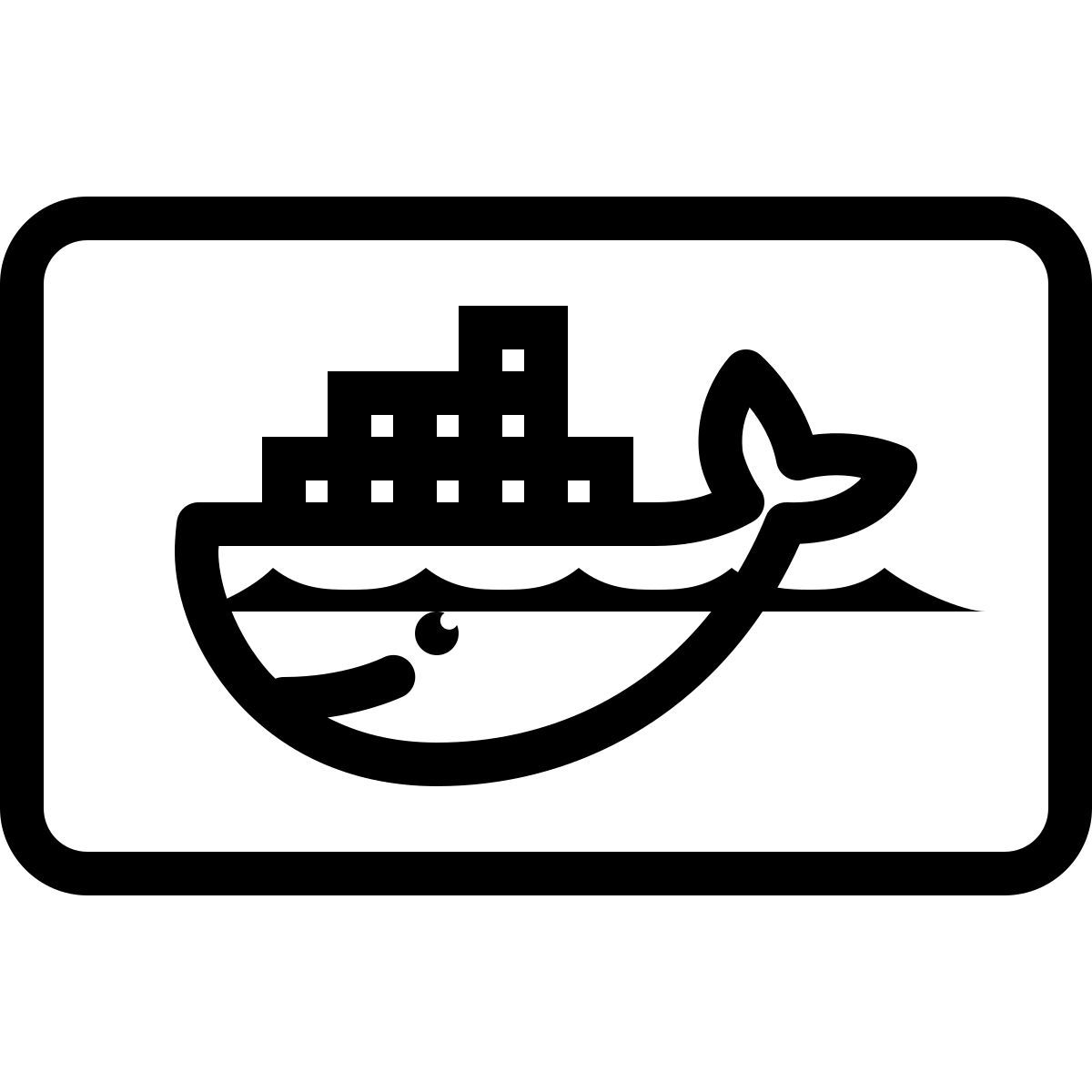 ios 17 outlined style docker container icon