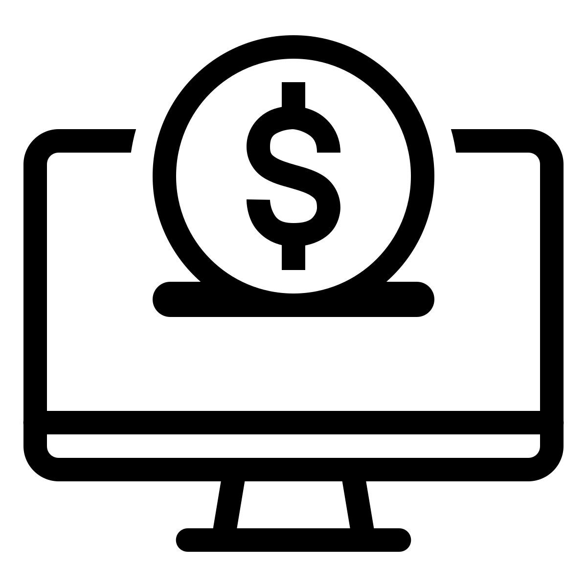 ios 17 outlined style comercio electrónico icon