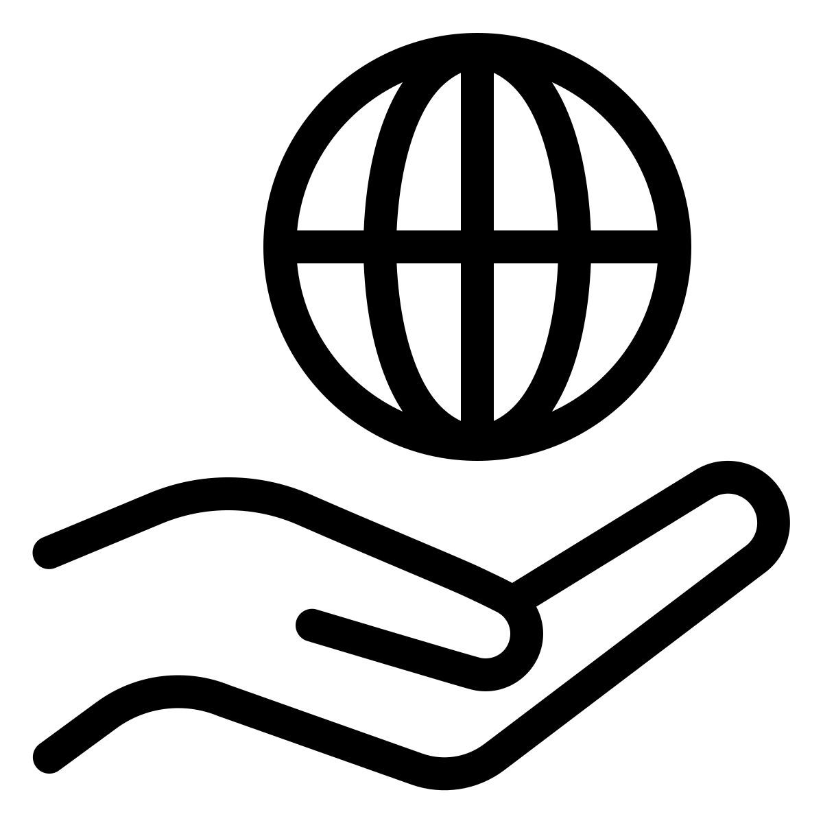 ios 17 outlined style erdpflege icon