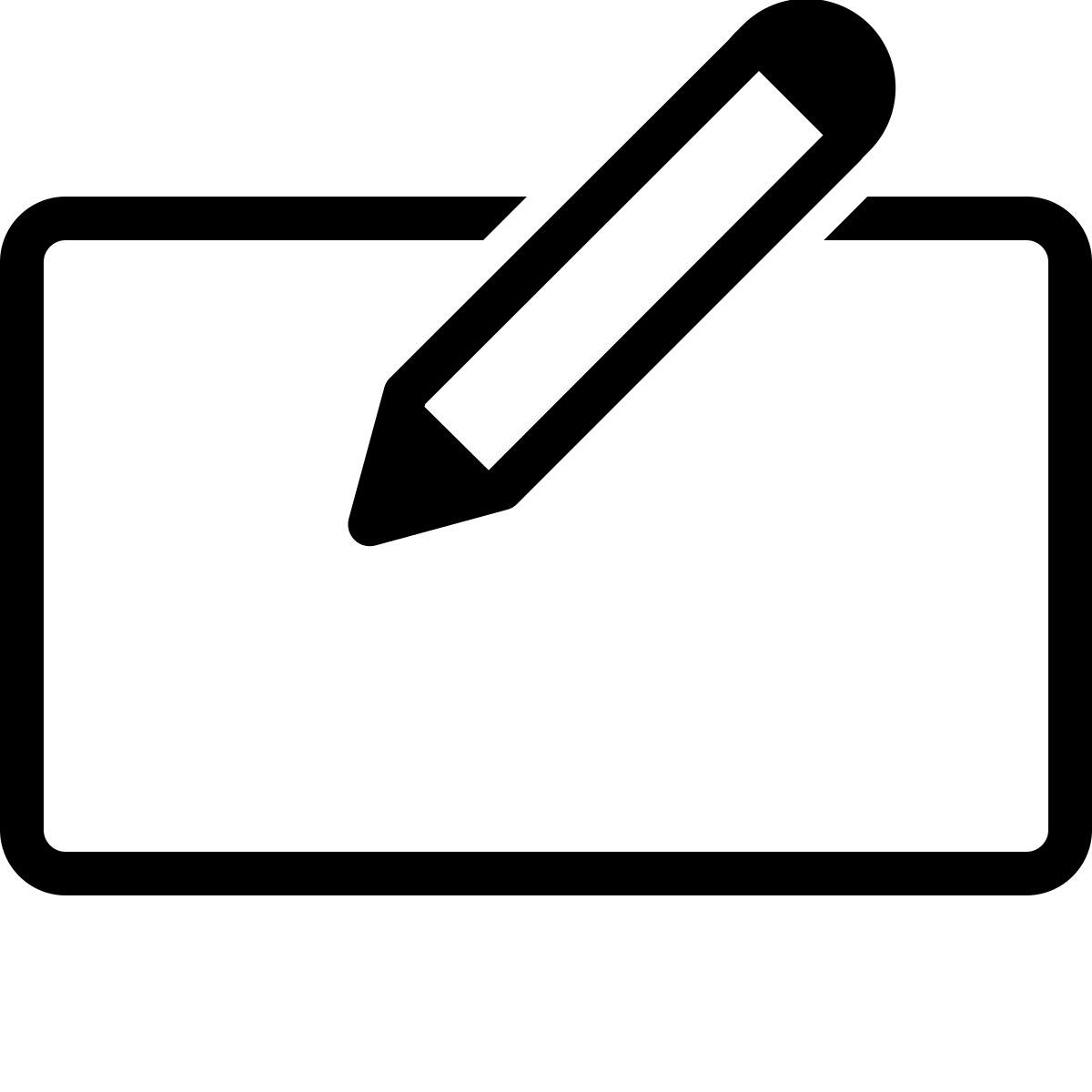 ios 17 outlined style edit row icon