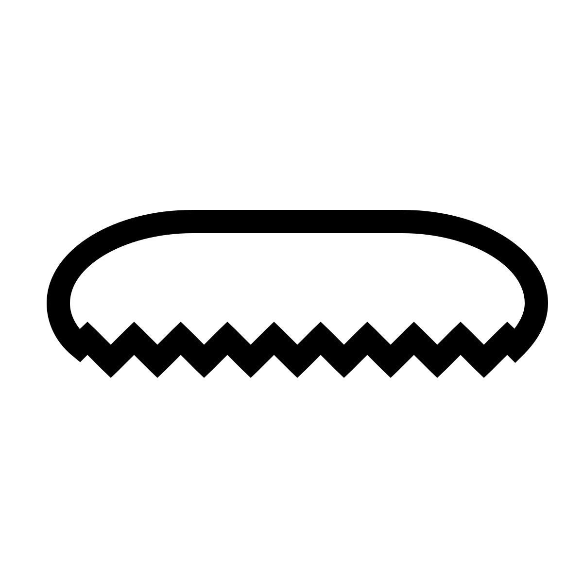 ios 17 outlined style baffi di einstein icon