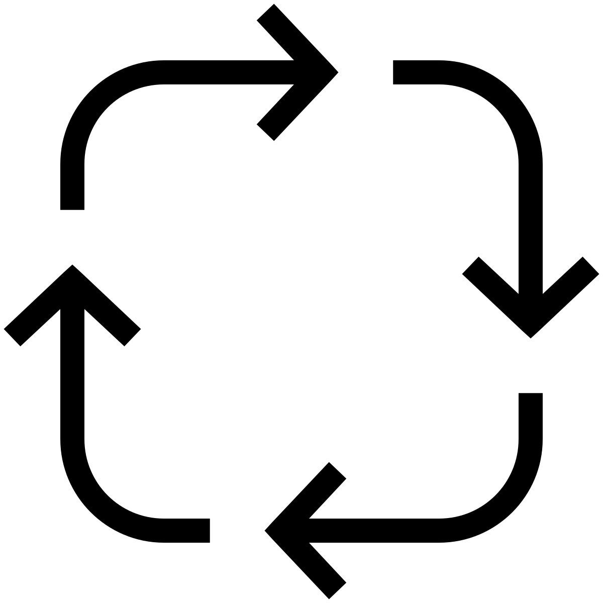 ios 17 outlined style medio ambiente icon