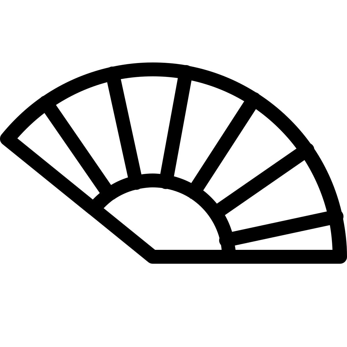 ios 17 outlined style abanico 2 icon