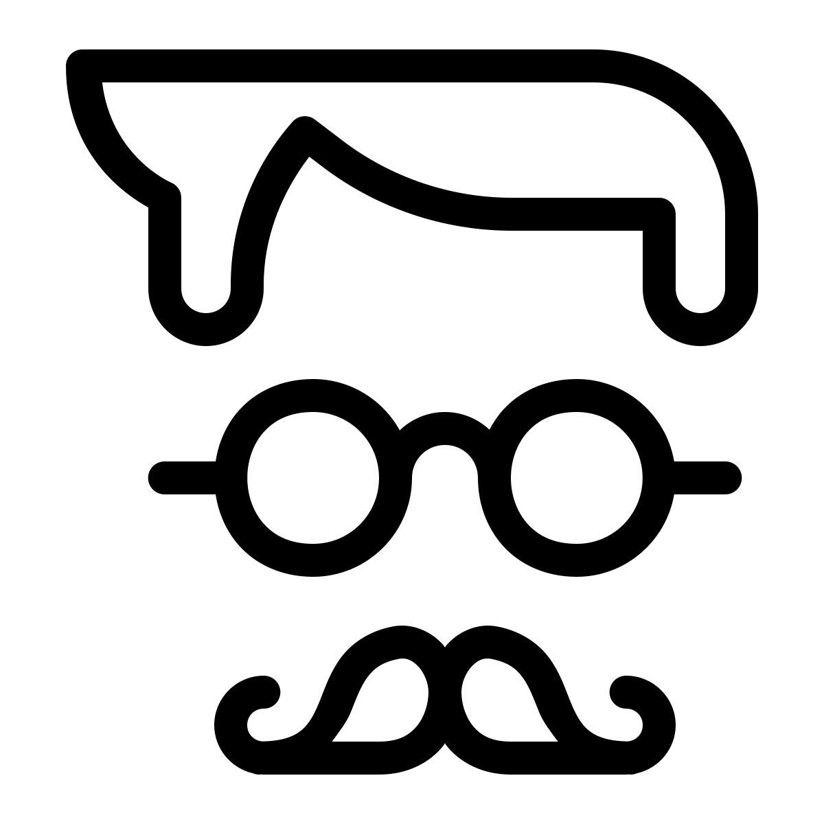 ios 17 outlined style fashion trend icon