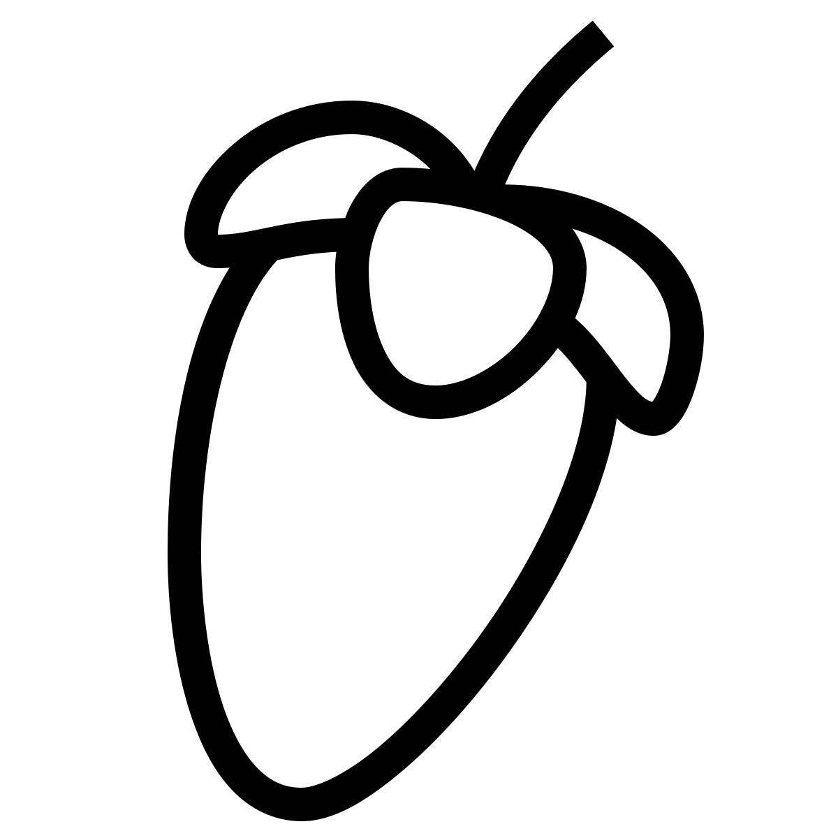 ios 17 outlined style 플로리다 스튜디오 icon