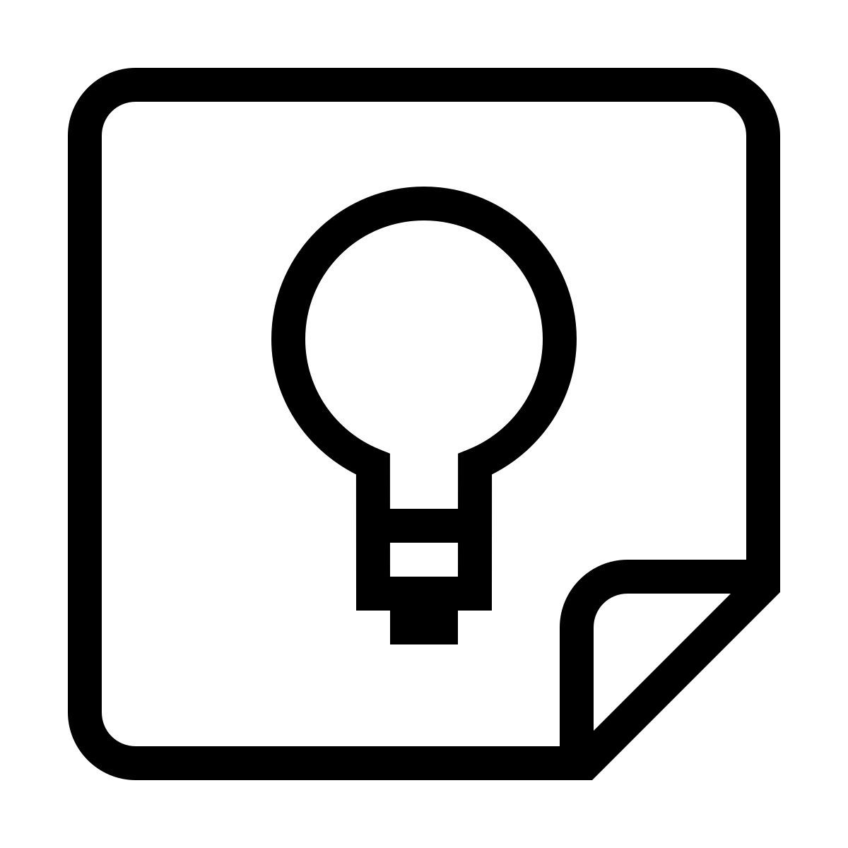 ios 17 outlined style google keep icon