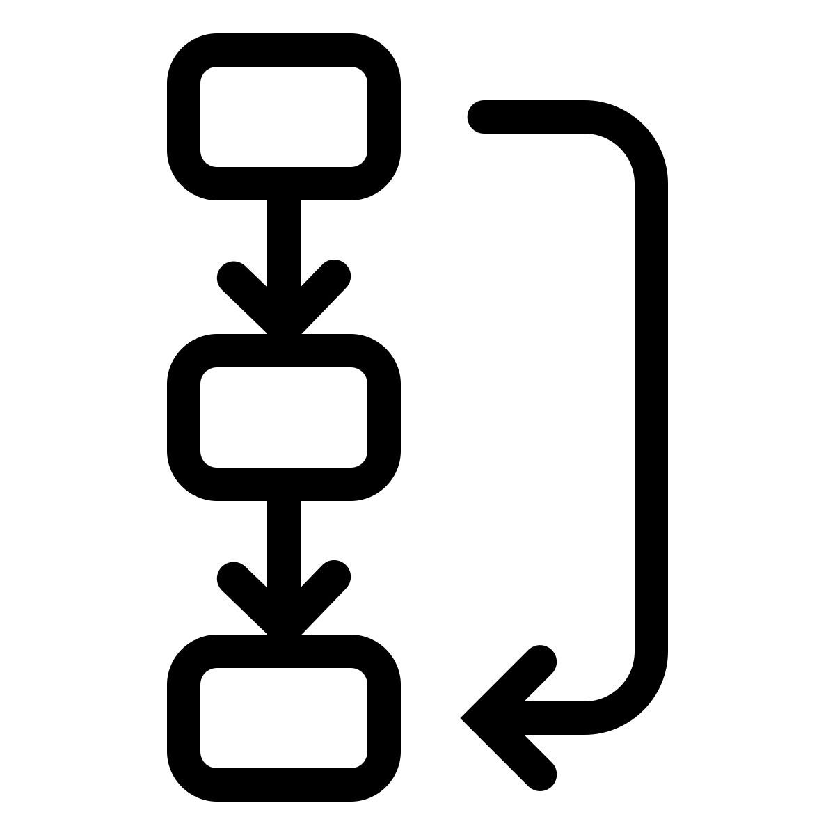 ios 17 outlined style goto icon