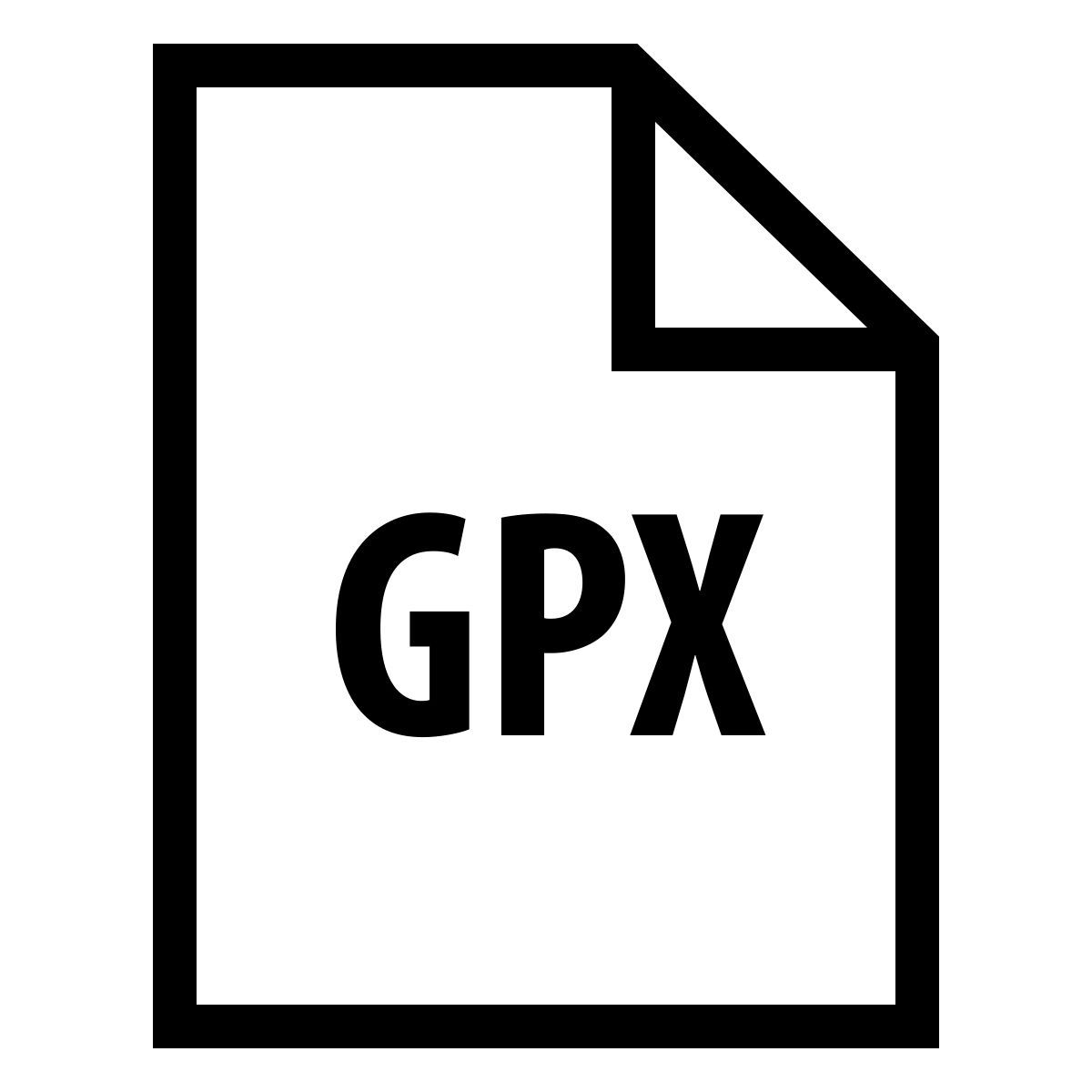 ios 17 outlined style gpx icon