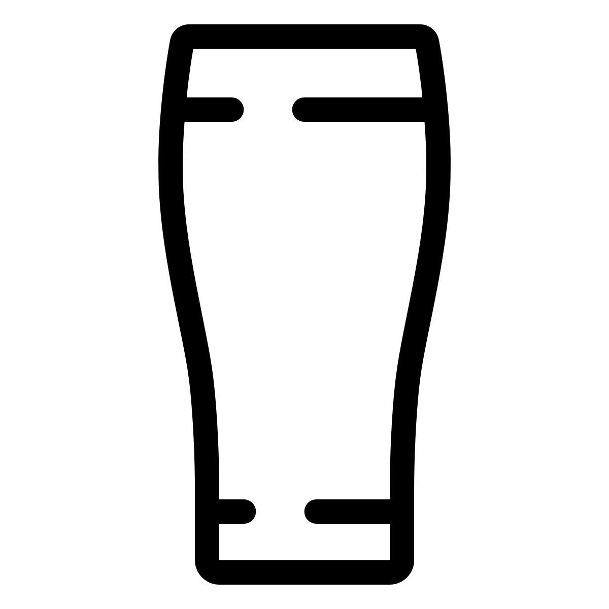 ios 17 outlined style 기네스 맥주 icon