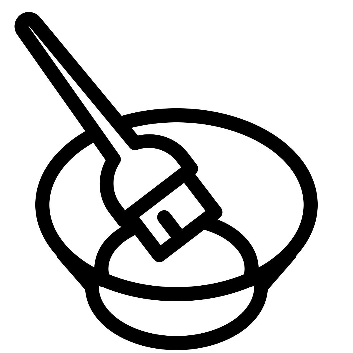 ios 17 outlined style coloración del cabello icon