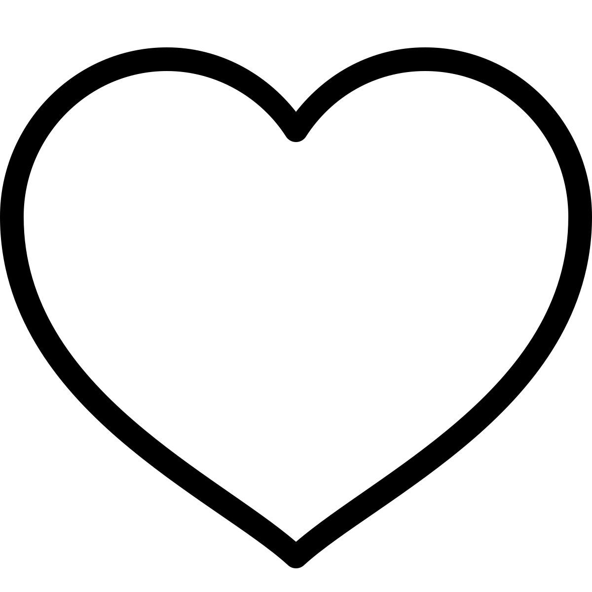 ios 17 outlined style corazón con pulso icon