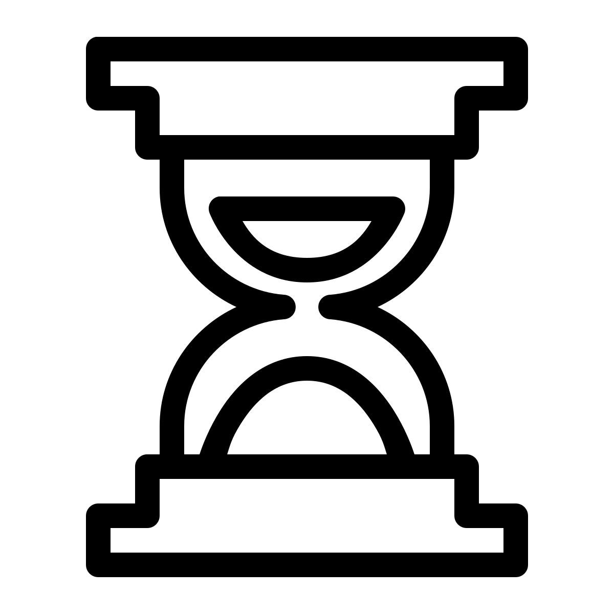 ios 17 outlined style histoire icon