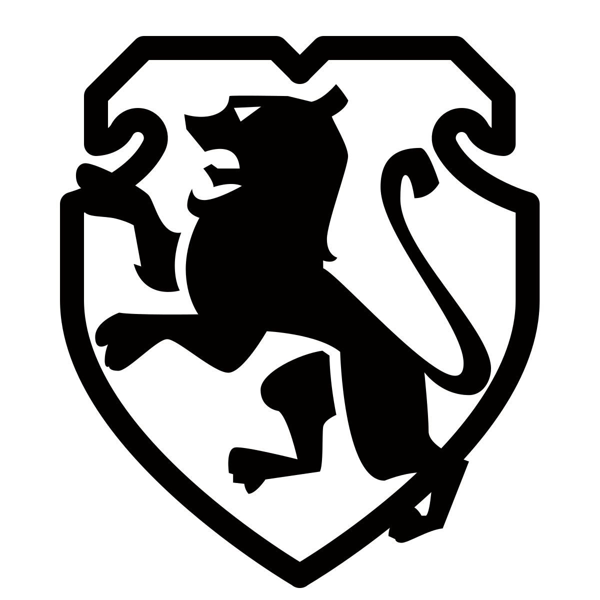 ios 17 outlined style legado de hogwarts gryffindor icon