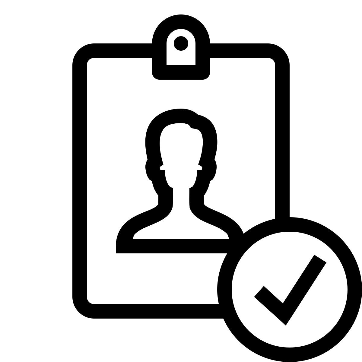 ios 17 outlined style id überprüft icon