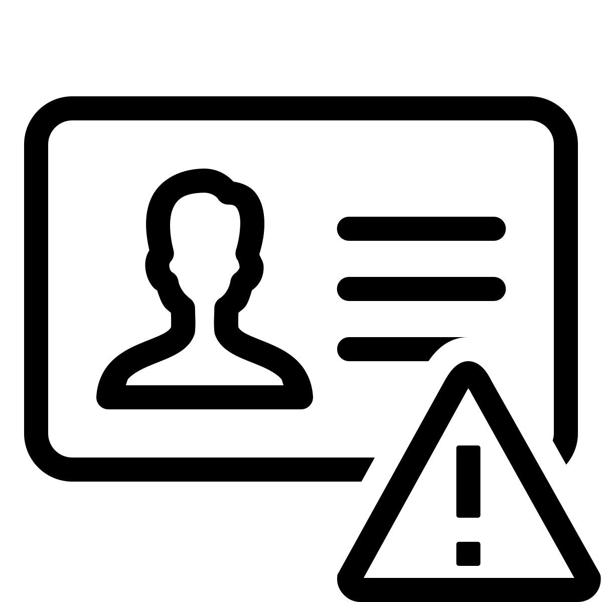 ios 17 outlined style errore nell'identificazione dei documenti icon