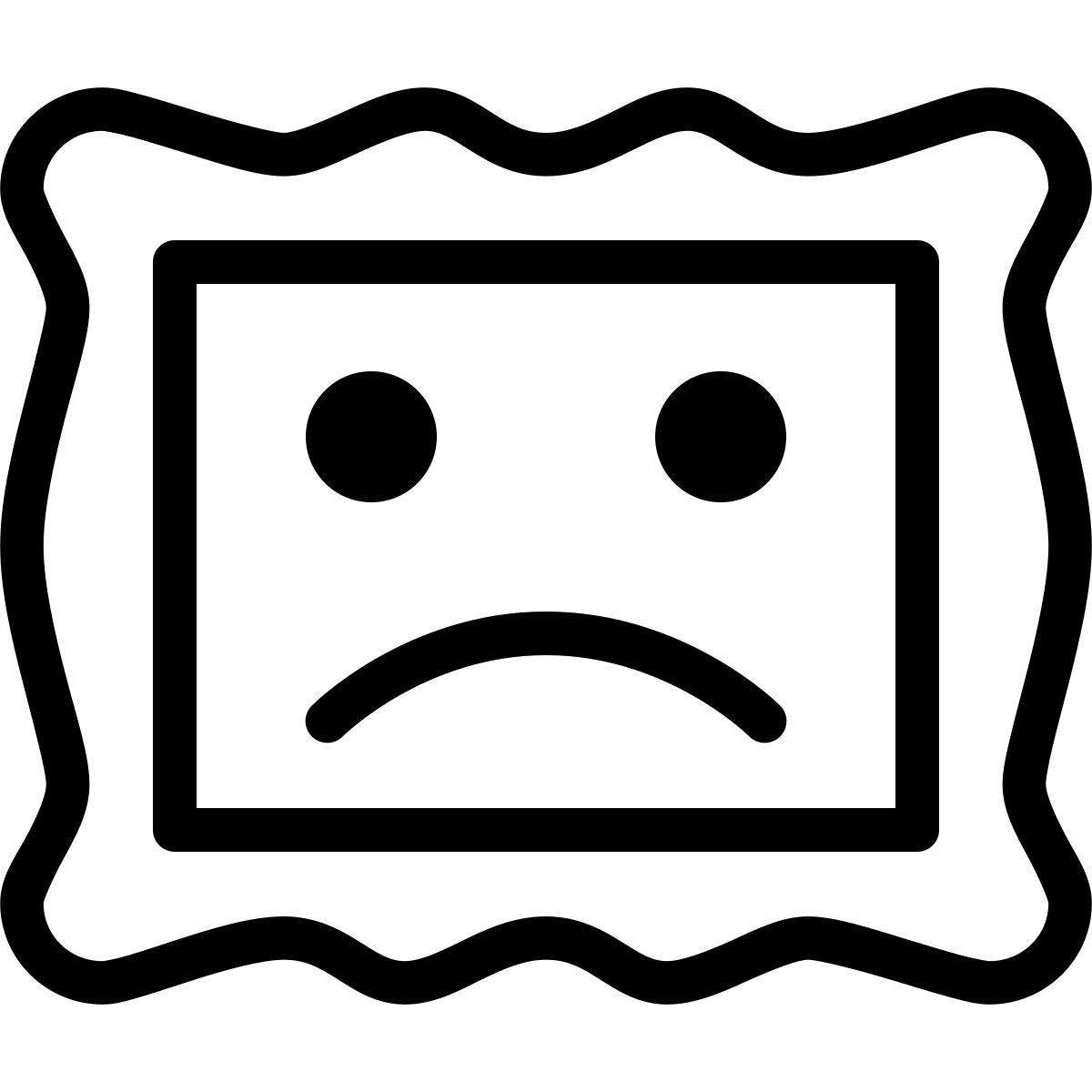 ios 17 outlined style empty icon