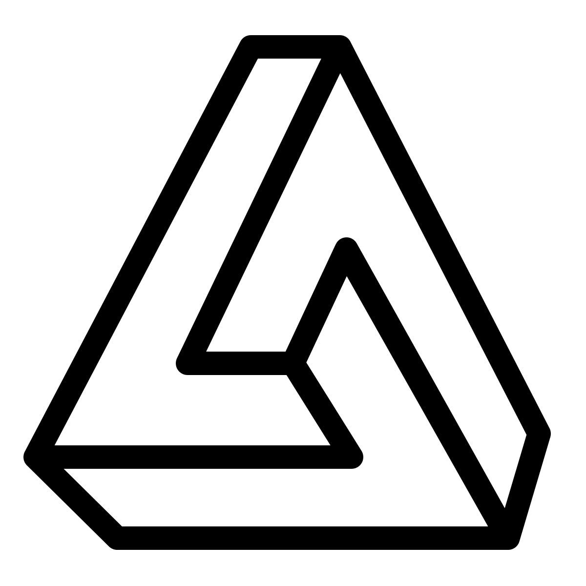 ios 17 outlined style forme impossibili icon