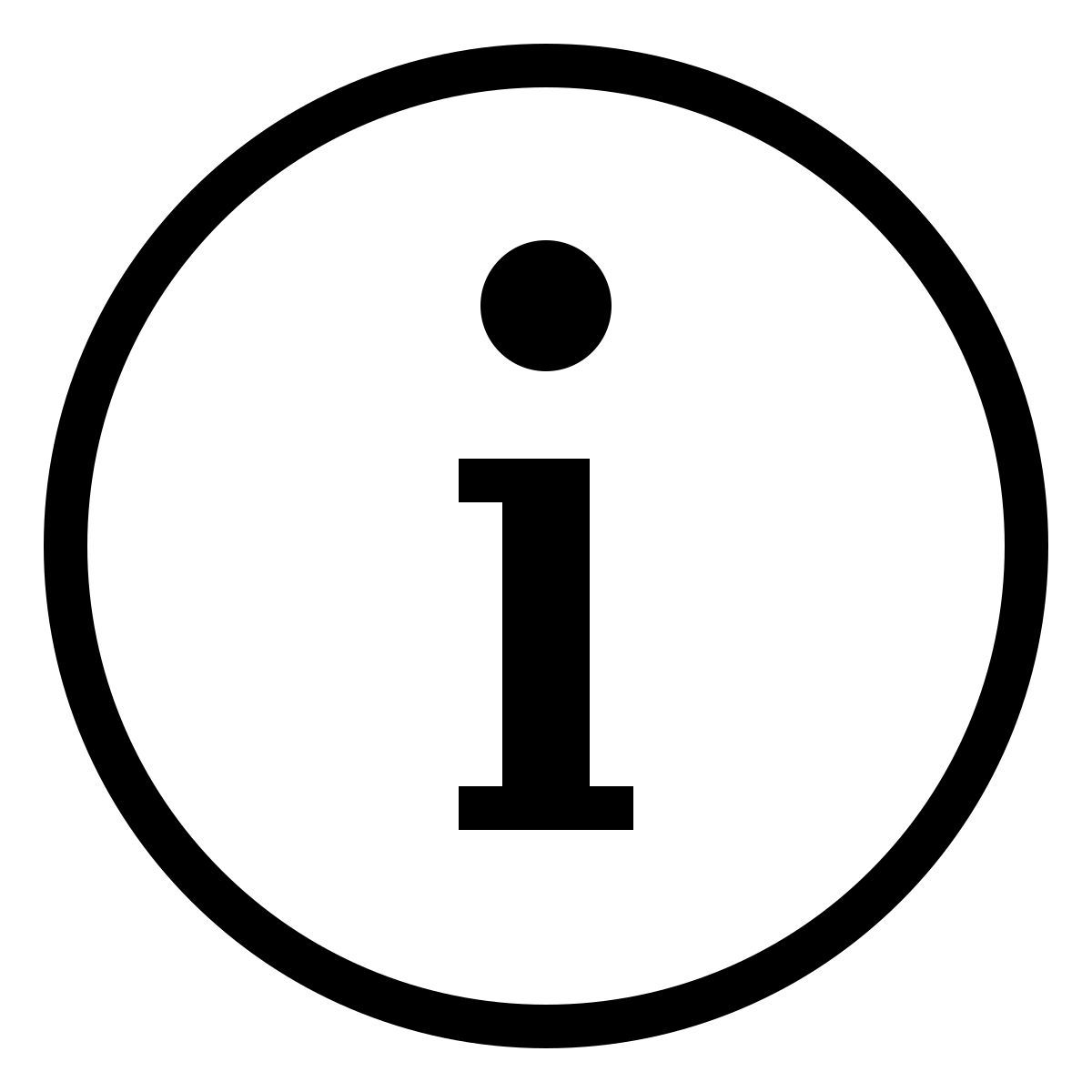 ios 17 outlined style info icon